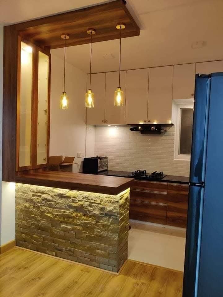 Home interior decoration by ClassiDecor for a Behala, Kolkata home